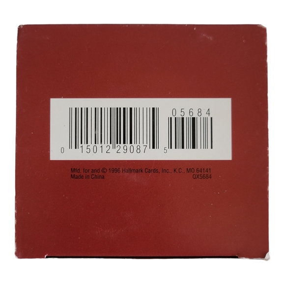 IOB HALLMARK SIGNED KEEPSAKE 1996 SANTA'S 4X4 RED JEEP HERE COMES SANTA ORNAMENT - Picture 8 of 15